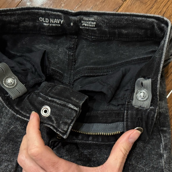 Bundle of 2 girls skinny jeans, GAP and Old Navy denim, size 8 - Picture 11 of 15